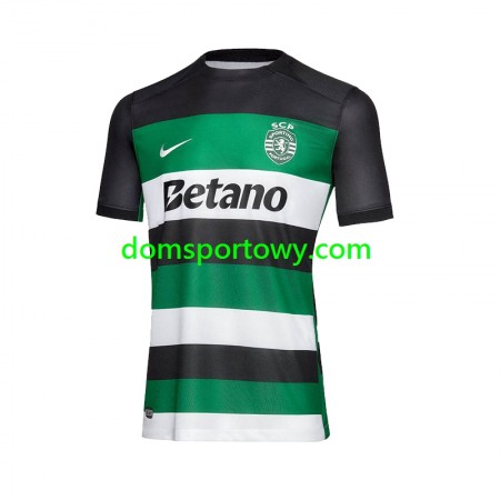 Koszulka Sporting CP Domowe Koszulki Piłkarskie 2024-2025 Krótki Rękaw